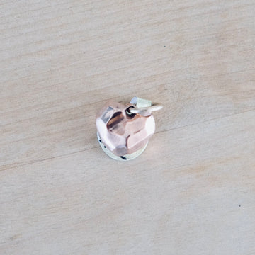 Faceted Heart - Rose Gold