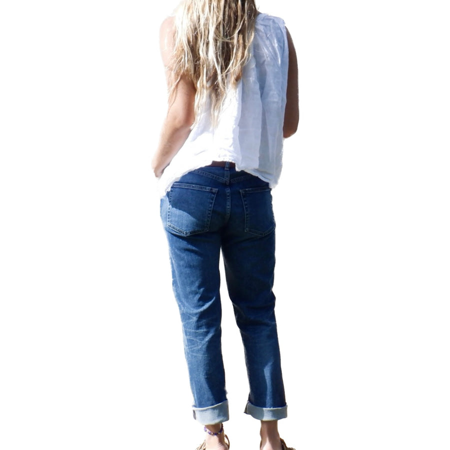 Fleur Top - White