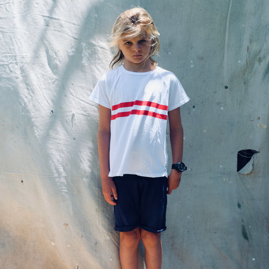 Paco Tee - White/Red